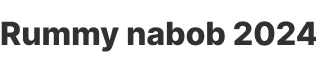 Rummy Nabob